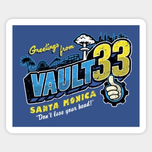 Santa Monica Vault Sticker